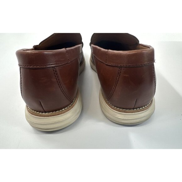 Cole Haan Penny Loafers Mens 13 Brown Leather Boat Shoes Slip On Grand in Box main image 13